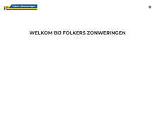 Tablet Screenshot of folkers-zonweringen.nl